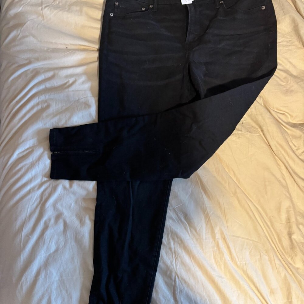 NWT American Eagle Luxe Stretch Hi-Rise Jeggings in Black